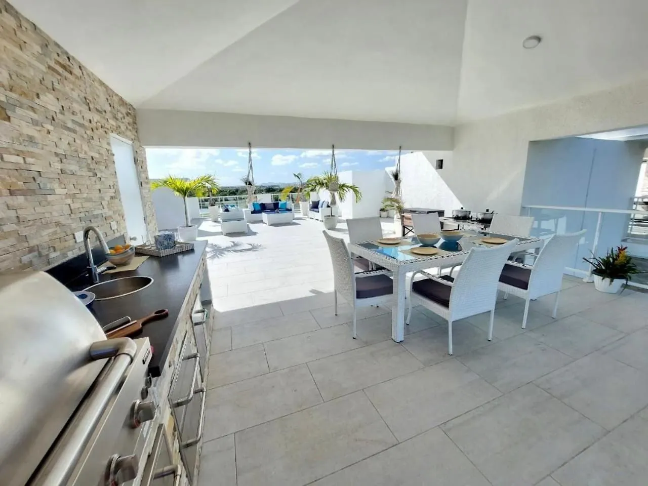 Luxury Gateaway Penthouse In Front Of Hard Rock Appartement Punta Cana